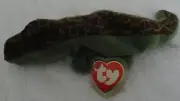 Ty Beanie Baby ALLY Alligator 3rd Gen,1st Gen Tush Rare Tag !!