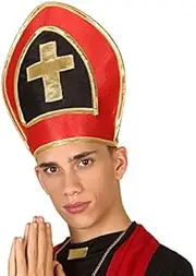 ATOSA 34951 Cardinal Hat Black/Red/Gold