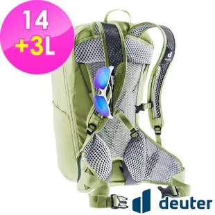 【deuter】RACE EXP Air 14+3L自行車包(3204421開心果綠/健行包/休閒旅遊包)