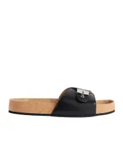Men's Balenciaga I Scholl Flat Sandal in Black 44,40,41,42,43 black