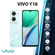 VIVO Y18 Android Cell Phone (Aqua Wave/8GB+256GB/Dual SIM/Octa Core/Unlocked)