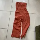 KOOKAI OYSTER JUMPSUIT SZ 34 OCHRE COLOUR BNWT FREE POSTAGE (G21 G84