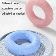 Silicone Adjustable Hand Grip Arm Strength Exercise Gripping Ring Fitness Gym Fi