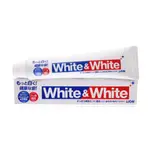 【渴望村】日本 LION 獅王 健齒白牙膏 150G WHITE & WHITE TOOTHPASTE