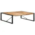 Coffee Table 120x120x40cm Solid Wood Mango Lounge Sofa Side Living Room
