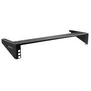 [Enhanced] Cable Matters Max 170 lbs Heavy Duty 19-inch Vertical 1U Wall Mount Rack Patch Panel Bracket, Versatile Vertical and Horizontal Installation for 19" Network, Server, and Equipment