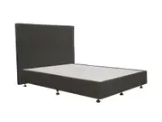 Slumberland Square Headboard Standard Base - Single / Graphite