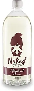 Naked Syrups Hazelnut Flavouring 1 Litre (Pack of 6)