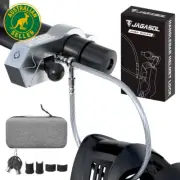 Motorcycle Lock Helmet Lock & Brake Lock Combo anti Theft Motorcycle Handlebar L