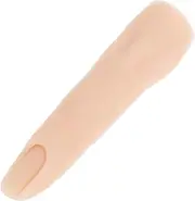 WRITWAA Fake Nail Practice Finger Silicone Training Finger for Acrylic Nails Flexible Design Reusable Durable Manicure Practice for Beginners and Professionals