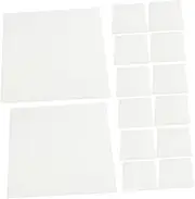Toyvian Parrot Cage Liner Birdcage Paper Mats 100pcs Thick Paper Pad Easy Use Bird Bedding