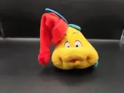 1989 Vintage McDonald’s Disney The Little Mermaid Flounder Plush Ornament