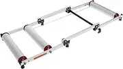 Adjustable Aluminum Bike Rollers Bike Trainer Stand Foldable Indoor Cycling Bicycle Roller with Resistance for MTB Road Bike Exercise