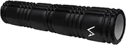 Vanquisher Foam Roller | Firm Foam Density Muscle Roller for Yoga, Pilates and Back Exercise | Black EVA 61 x 14 cm Massage Roller for Soft Deep Tissue Massage, Physical Therapy and Trigger Point Release | Includes Carry Bag