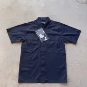 5.11 Tactical Shirt Mens Small Blue Button Up Taclite Pro Concealed Carry Work