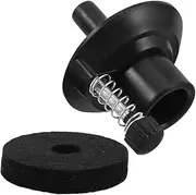 ibasenice 1 Set Drum Kit Accessories Cymbal Stand Holder With Felt Cymbal Sleeves And Plastic Support For Jazz Drum