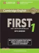 Cambridge English First 1 With Answers ─ Authentic Examination Papers from Cambridge English Language Assessment: For Revised Exam from 2015