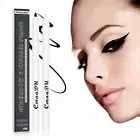 Sweatproof Black And White Long Lasting Waterproof Cat Eye Eyeliner Gel Pen