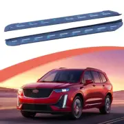 Running Boards Side Steps Pedal Nerf Bar Fit Cadillac XT6 2019-2024 w/brackets