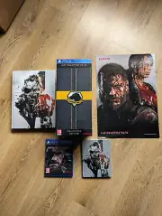 PS4 Metal Gear Solid 5: Collector's Edition game/guide/steelbook/print - sealed