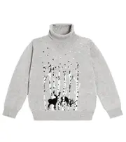 [Il Gufo] Il Gufo Virgin Wool turtleneck sweater Y 3 grey