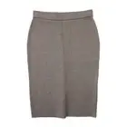 NWT J. Jill Knit Pencil in Mocha Heather Brown Cotton Blend Pull-on Skirt XS $79