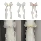 with Pearl Bow Curtain Tieback Translucent Curtain Tying Tool Home Decor