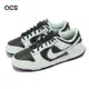 Nike 休閒鞋 Dunk Low Retro PRM 男鞋 湖水綠 黑 皮革 低筒 經典 板鞋 FZ1670-001