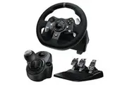 Logitech G920 Driving Force Racing Wheel for Xbox / PC + Logitech Driving Force Shifter