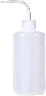 Long Tube Drip Washing Bottle Narrow Pointed Mouth Durable and Reliable Safe and Compact Plastic Large Capacity, 500 ml
