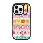 iPhone 16 Pro Impact Ring Stand Case MagSafe Compatible Washi Tape by Mel Stringer