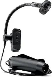 Shure PGA98H-XLR Cardioid Condenser Gooseneck Instrument Microphone with 15' XLR-XLR Cable