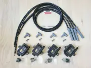 AEM Smart coil IGTB high output & MSD spark plug wires Mazda 13B rotary kit BK
