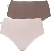 [Sloggi] 2 Pack Originals Hikini Full Briefs Womens Ladies Underwear Undies Panties High Waisted Bikini