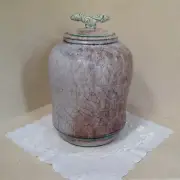 Rick Loewenkamp Raku Pottery 13" Vase New