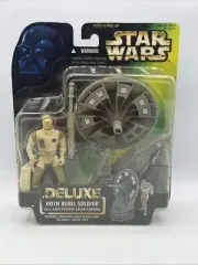 Star Wars POTF Deluxe Hoth Rebel Soldier With Anti-Vehicle Laser Cannon 1996
