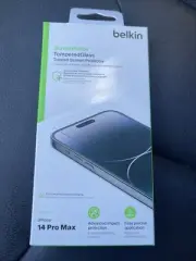 Belkin Screen Force Glass Screen Protector Apple iPhone 14 Pro Max , NEW