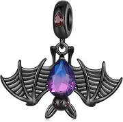 [DOYIS] Bat Pendant Charms for Pandora Bracelets,925 Sterling Silver Halloween Beads Charm Gift