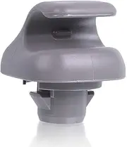 runmade Clear Gray Sun Visor Hook Clip Bracket Hanger Compatible with Honda Accord Civic CRV Odyssey Pilot Light Gray Bracket