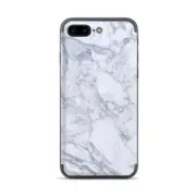 Apple iPhone 7 / 8 Plus Skins Decal Wrap Grey White Standard Marble