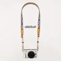 在飛比找ETMall東森購物網優惠-攝途豹紋窄款相機背帶斜跨微單相機帶日系拍立得背帶單反帶可愛