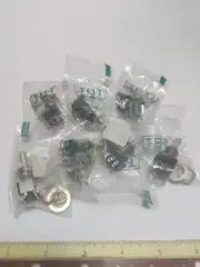8 - JBT Sub-Miniature Toggle Switch (On) - Off - (On) 15-327 3PDT Momentary