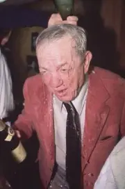 World Series, Closeup of New York Yankees general manager Gabe Pau - Old Photo