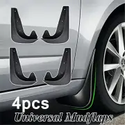 Car Accessories Mudguards Universal Front Rear Flaps Splash Guard Mud Flap 4pcs (for: Daihatsu)