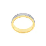 Stanton Made for Men Tungsten Yellow Gold Ring