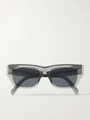 [CELINE Eyewear] CELINE Eyewear - Square-frame Acetate Sunglasses - Gray - One size One size Gray