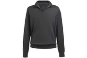 Brook Taverner Mens Copenhagen Quarter Zip Jumper (Charcoal) - UTPC7584