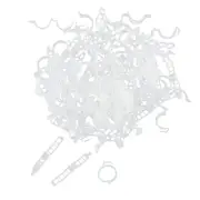 Easy to Use Plastic Clips for Tomato Trellis and Plant Support 100x Garden Ties