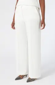 Marina Rinaldi Riccor Wide Leg Pants in White at Nordstrom, Size 14W