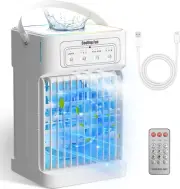 Portable Air Conditioners Dual-Motors Portable AC Unit 3In1 Mini Air Conditioner